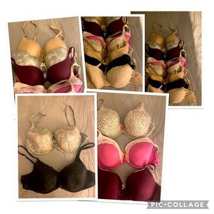 Victoria Secret BUNDLE of 8 bras all size 38C
